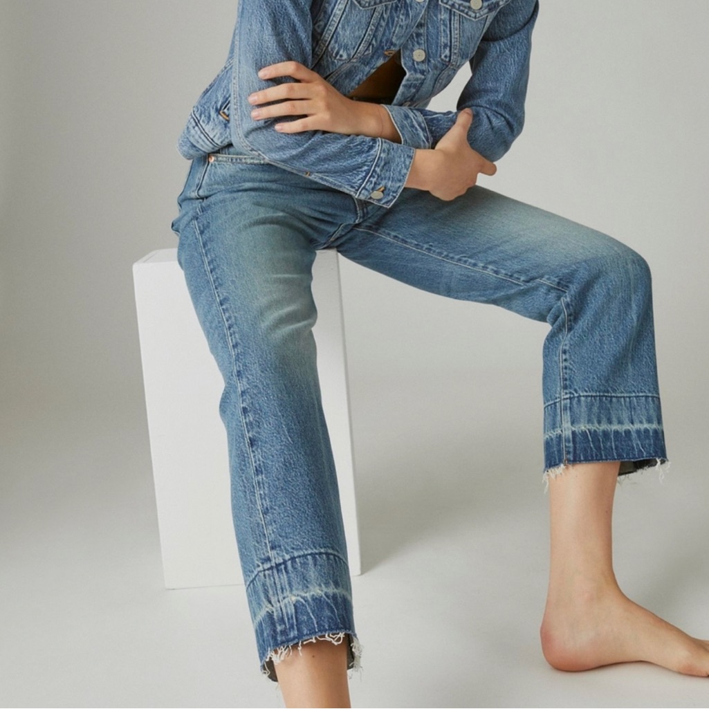 Lucky Brand 90s Loose Crop Lucky Brand 90s Loose Crop